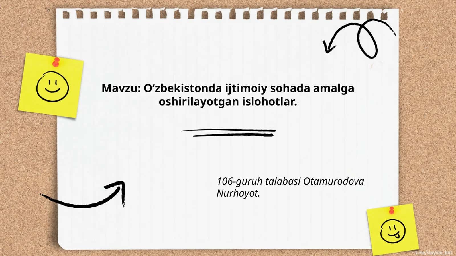Ta'lim tizimidagi islohotlar 1