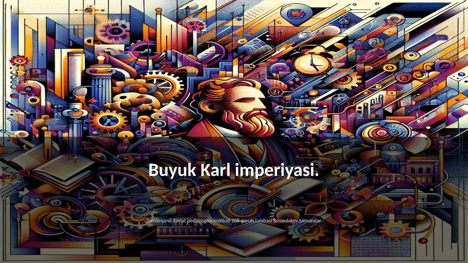 Buyuk Karl imperiyasi 1