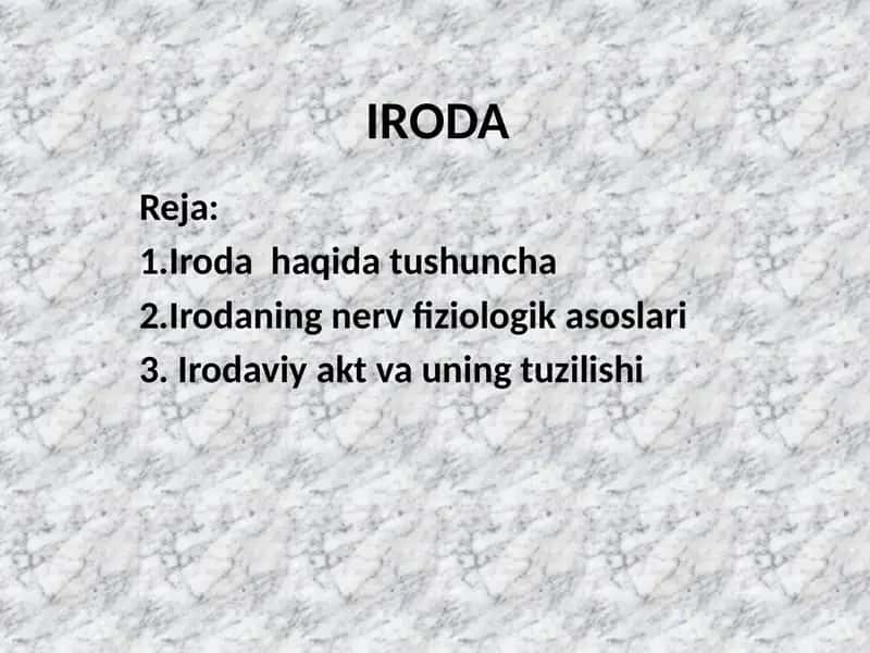 Iroda 1