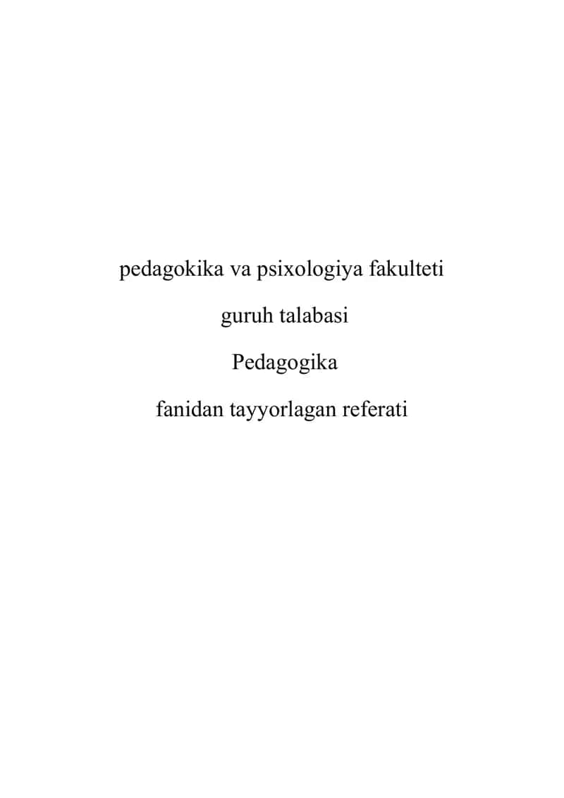 Keys Stadi uslubi referat 1