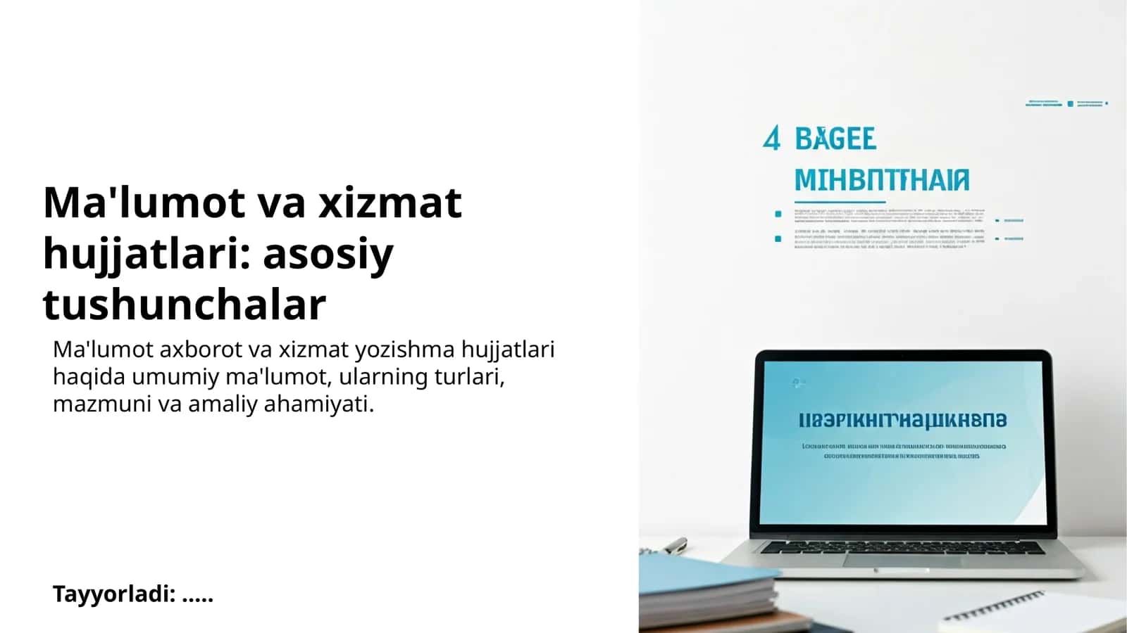 Xizmat yozishma hujjatlari 1
