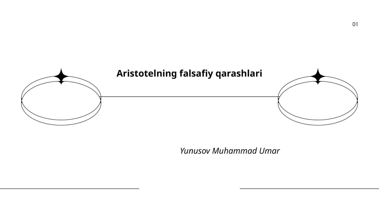 Aristotelning falsafiy qarashlari 1