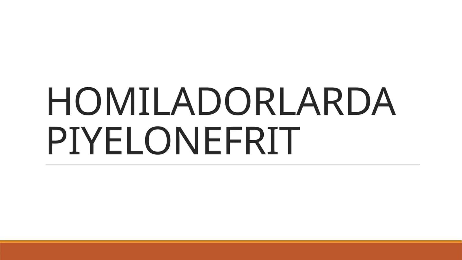 PIYELONEFRIT 1