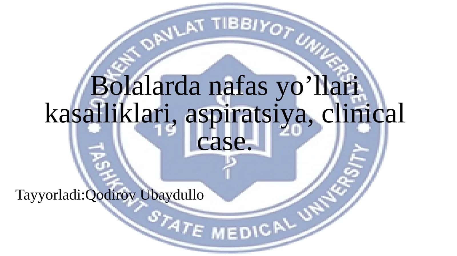 clinic case BKP 1