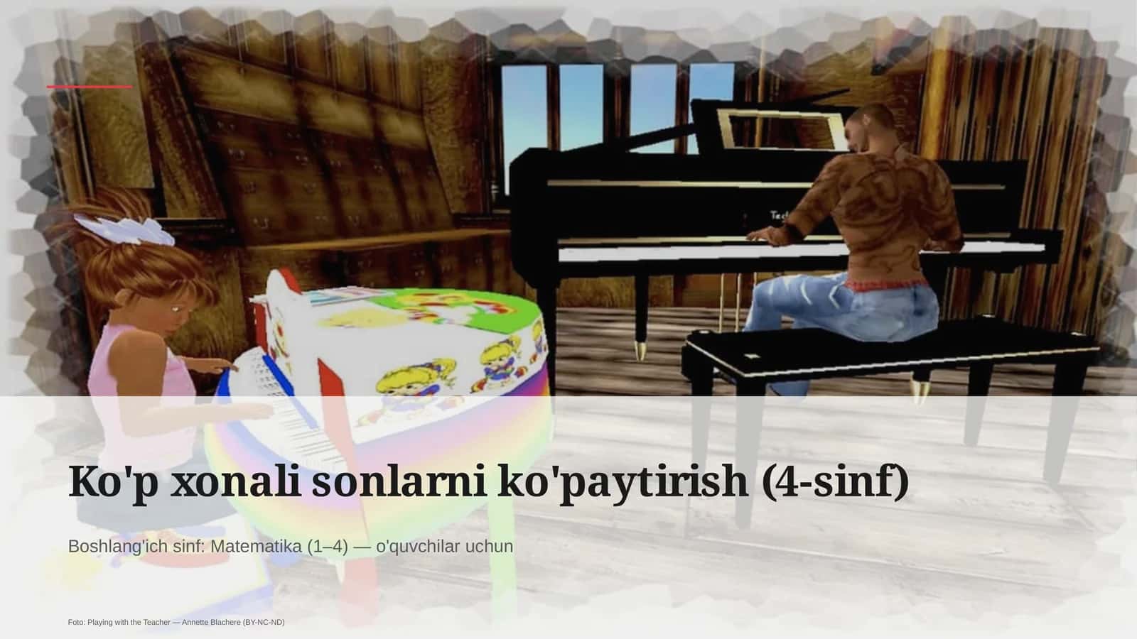Ko'p xonali sonlarni ko'paytirish (4-sinf) 1