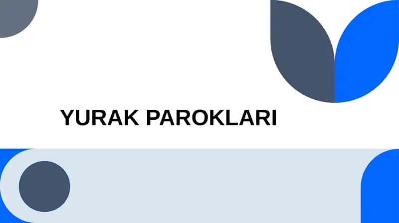 YURAK PAROKLARI 1