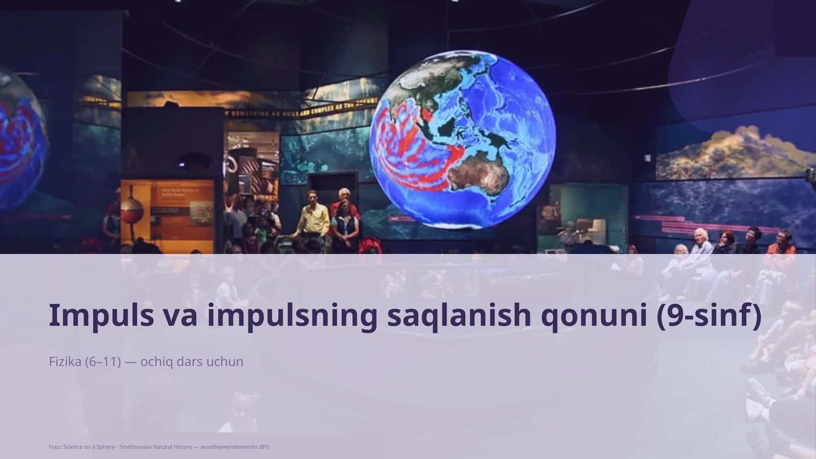 Impuls va impulsning saqlanish qonuni (9-sinf) 1