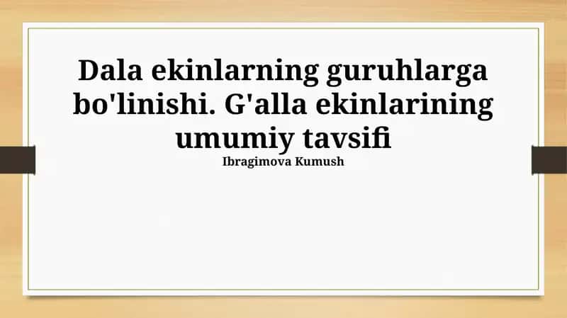 Donli ekinlarning kasalliklari va zararkunandalari 1