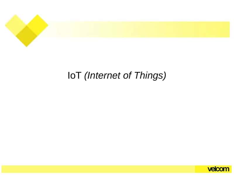 IoT (Internet of Things) 1