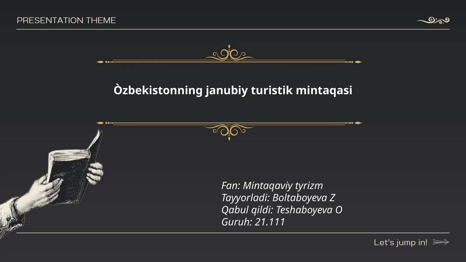 Òzbekistonning janubiy turistik mintaqasi 1