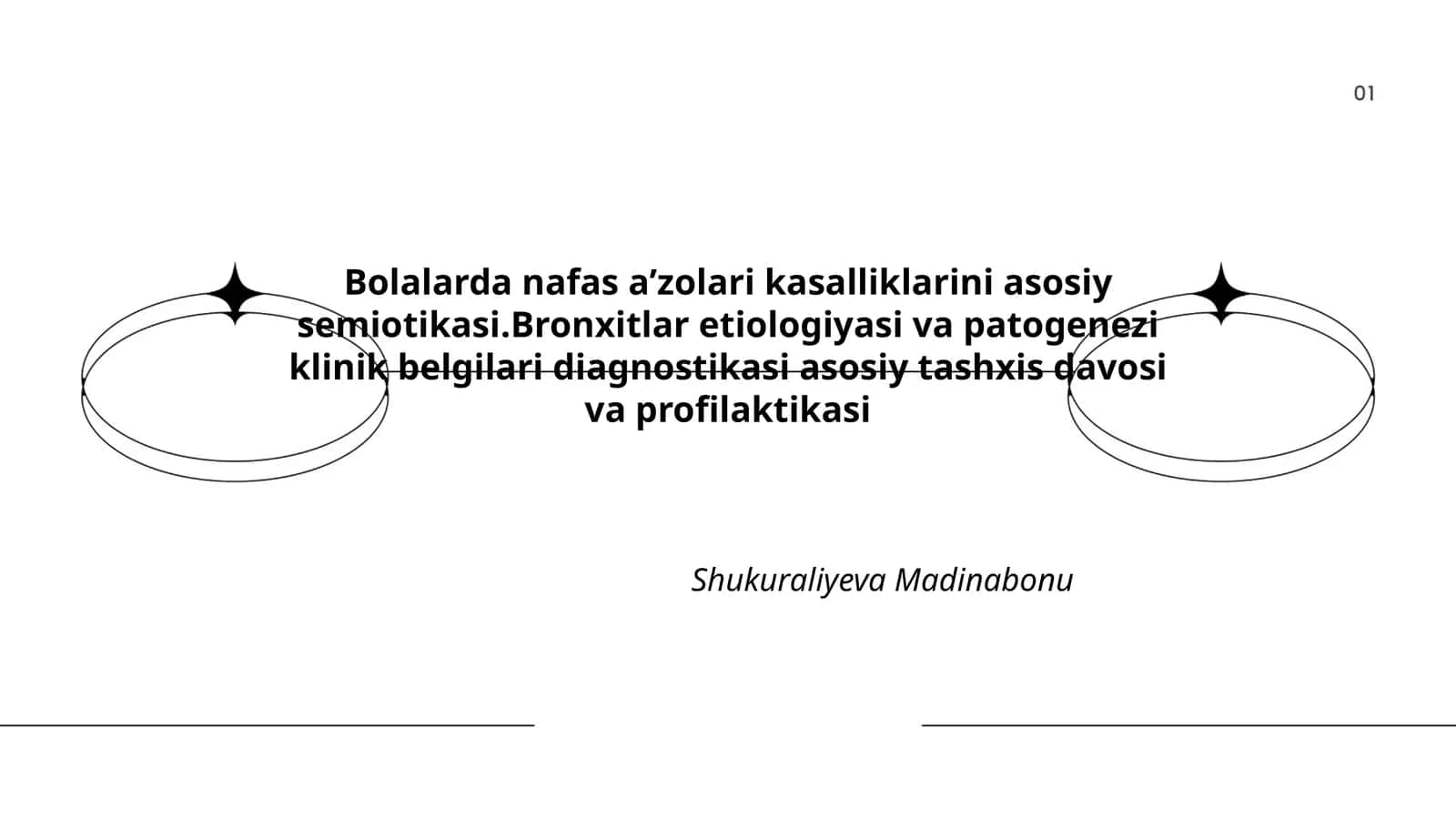 Bolalarda nafas aʼzolari kasalliklarini asosiy semiotikasi 1