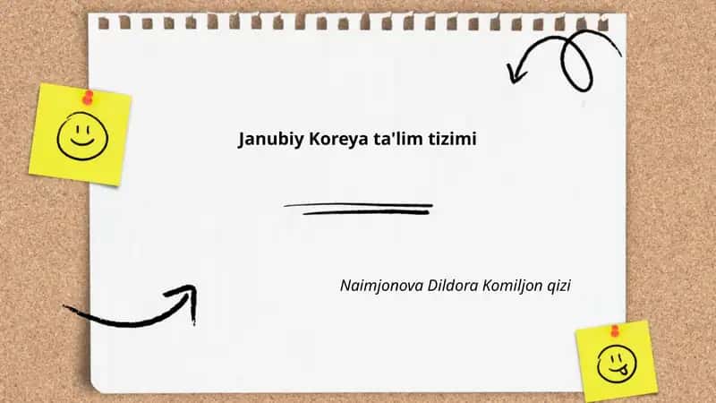 Janubiy Koreya ta'lim tizimi 1