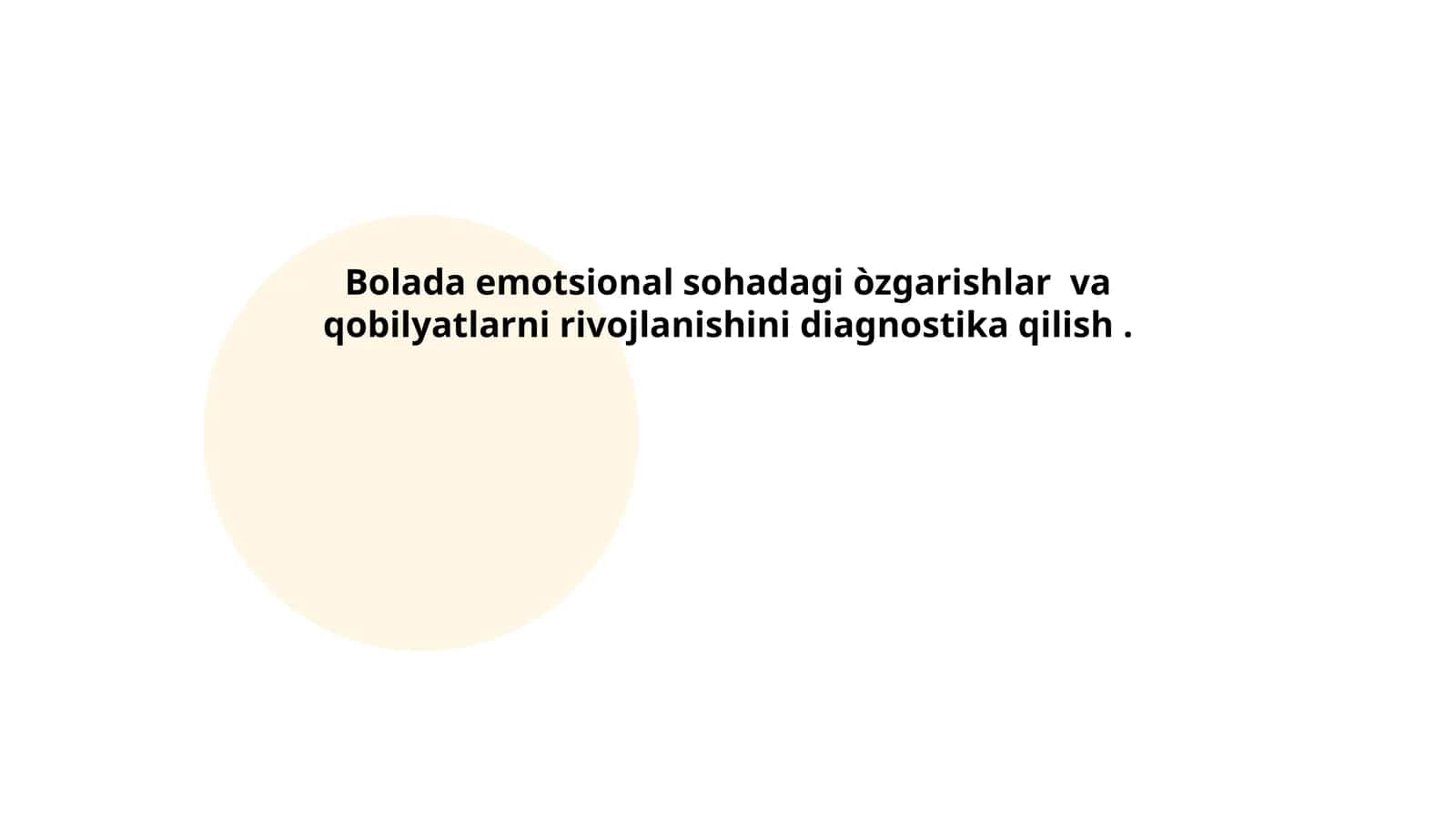 Emotsional o'sish nazariyalari 1
