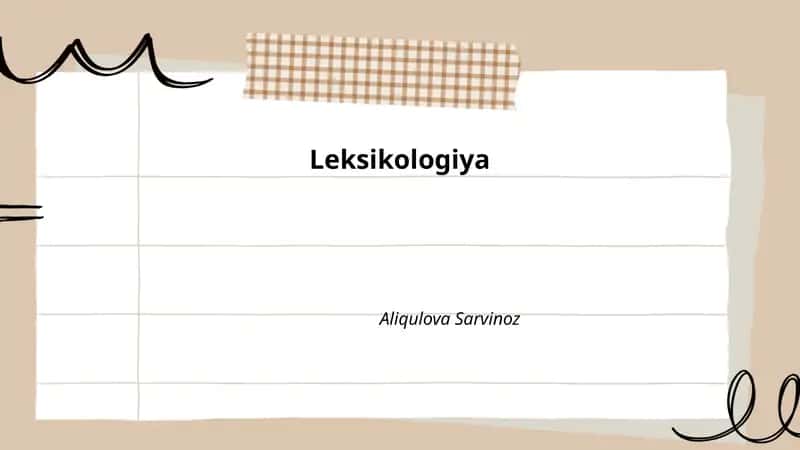Leksikologiya 1