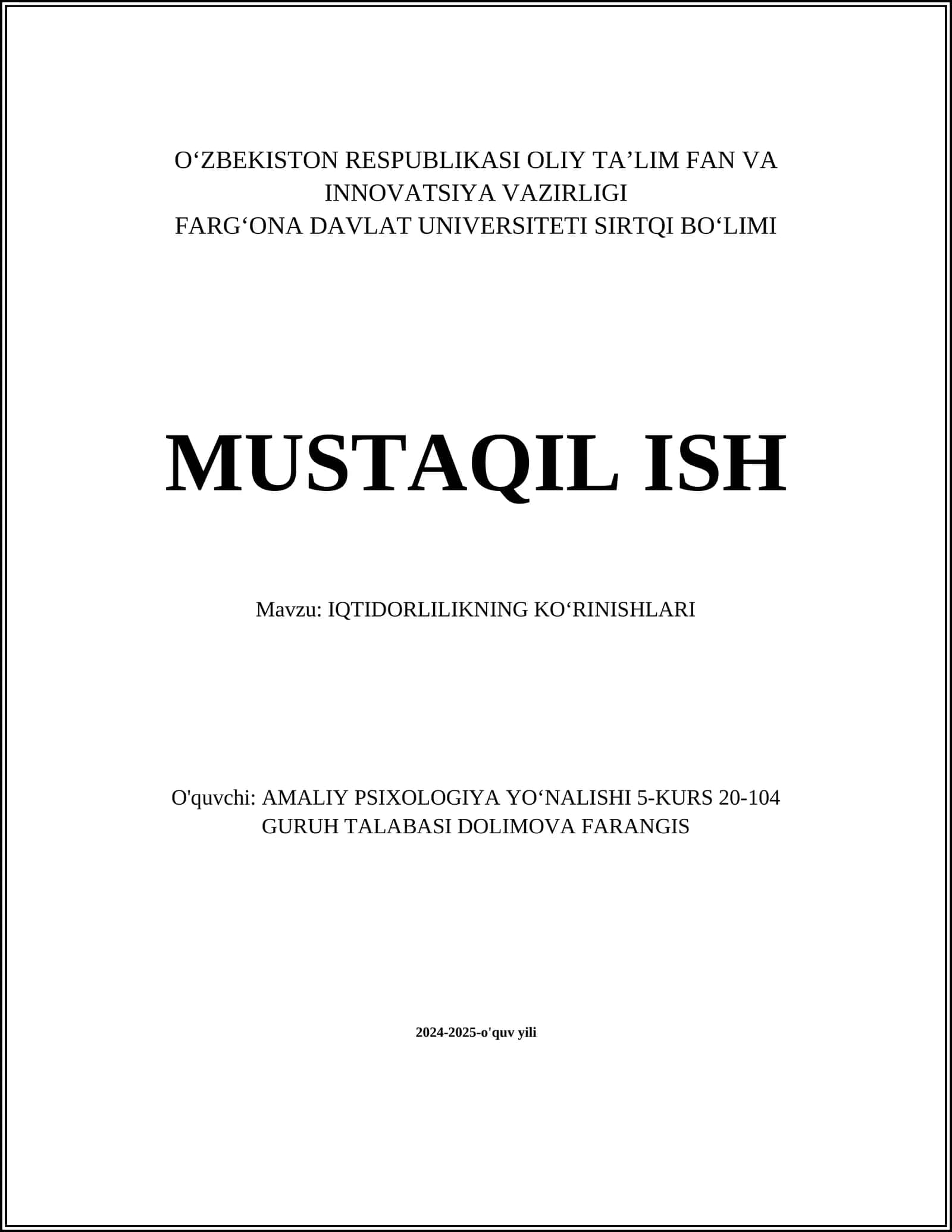 IQTIDORLILIKNING KOʻRINISHLARI 1