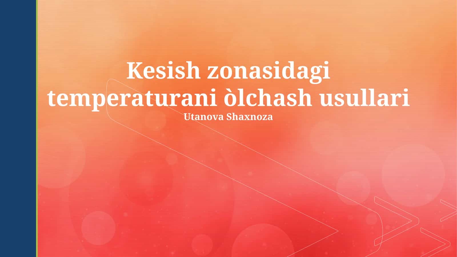 Infraqizil termometriya 1