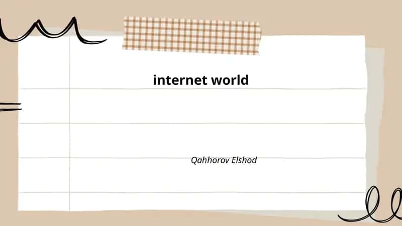 Internet World 1