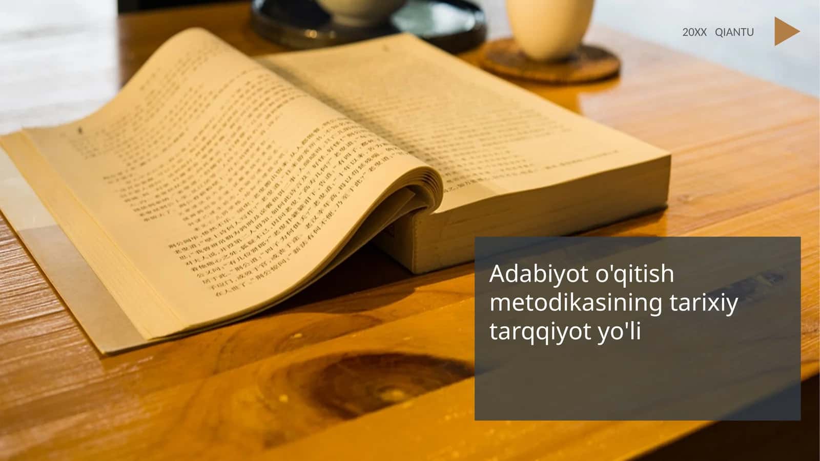 Adabiyot o'qitish metodikasining tarixiy tarqqiyot yo'li 1