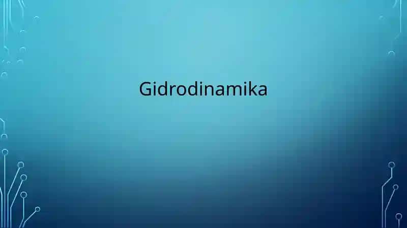 Gidrodinamika