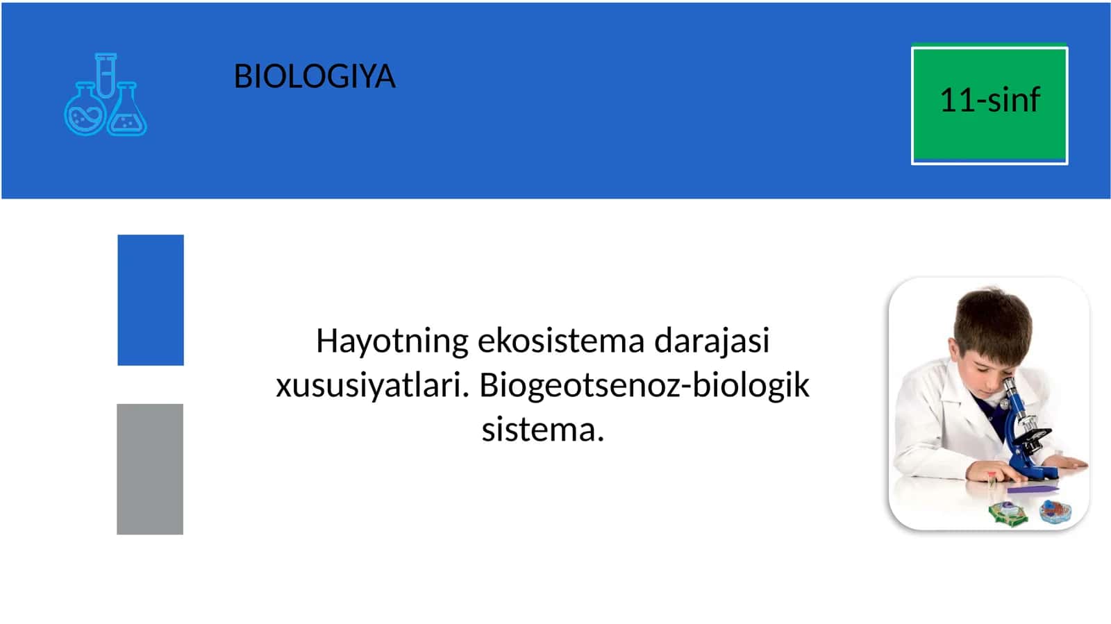 Biogeotsenoz va Ekosistemalar 1