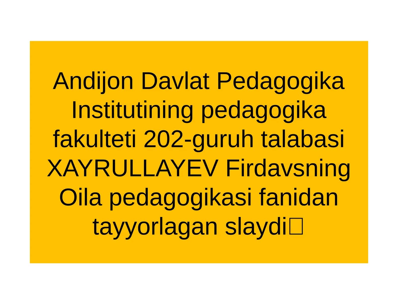 Tohir Malik asarlaridagi oilaviy tarbiya 1