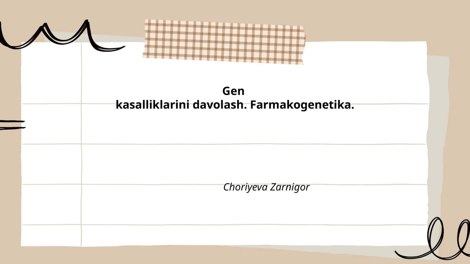 Gen kasalliklarini aniqlash usullari 1