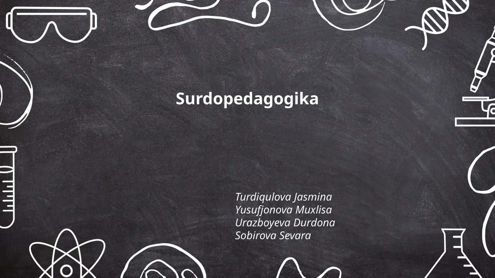 Surdopedagogika 1