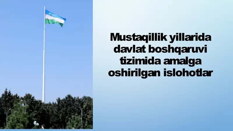 O'zbekiston Konstitutsiyasining o'zgarishlari 1