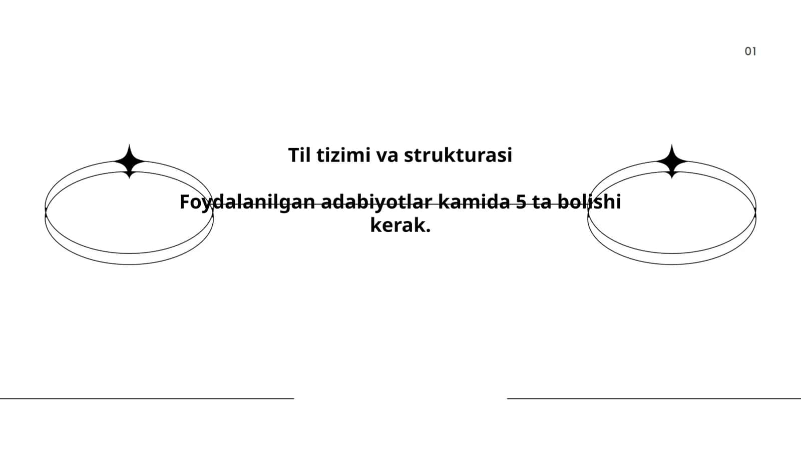 Til tizimi va strukturasi 1
