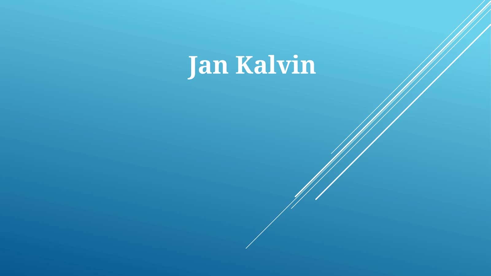 Jan Kalvin 1