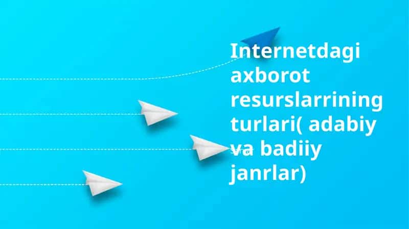 Onlayn Adabiy Resurslar 1