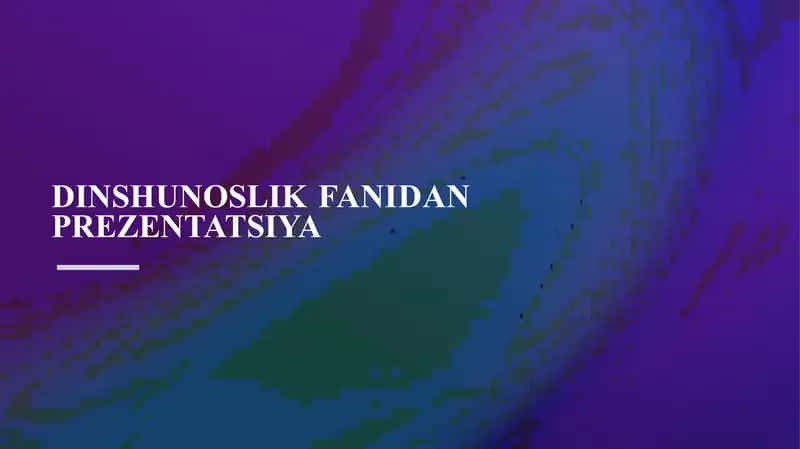 HADISLARDA MILLIY VA DINIY QADRIYATLARNING AKS ETISHI​ 1