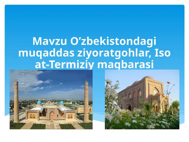 Isoat-Termiziy maqbarasi 1