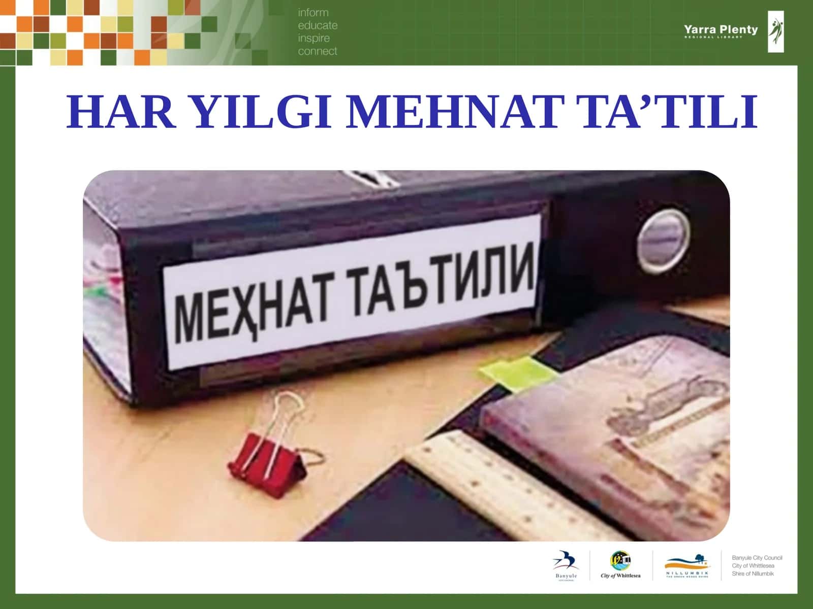 HAR YILGI MEHNATTA’TILI 1