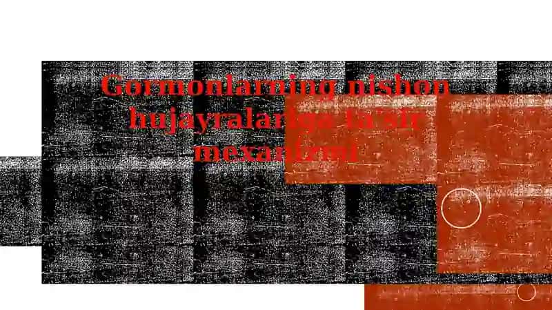 Gormonlarning nishon hujayralarigata'sirmexanizmi