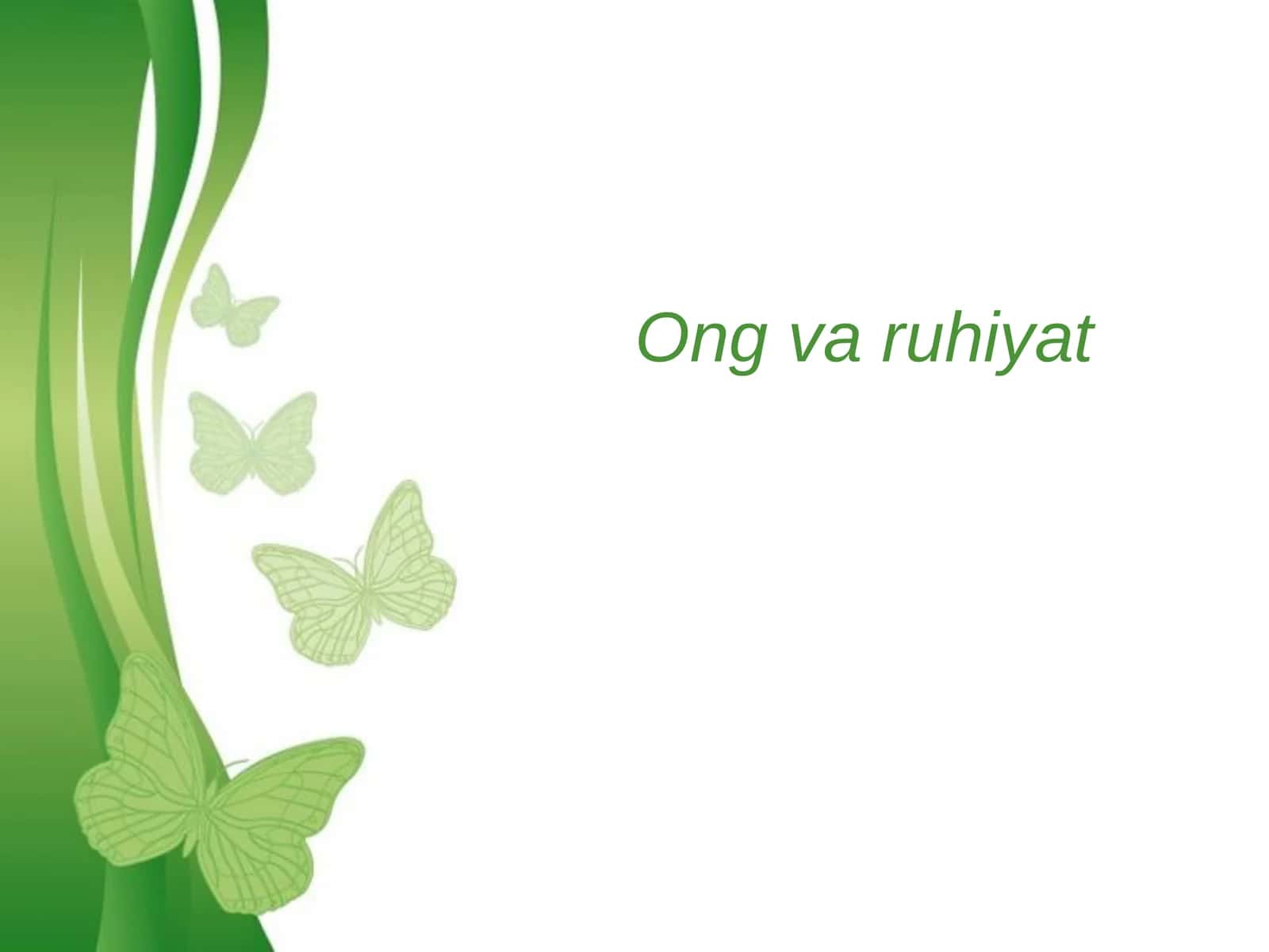 Ong va ruhiyat 1