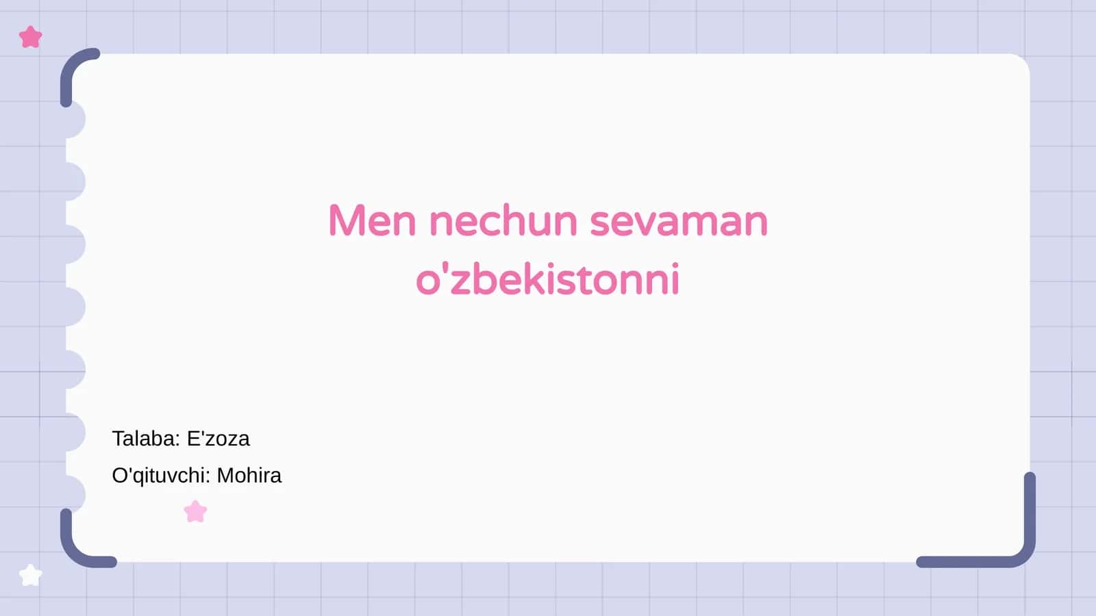 O'zbekiston 1