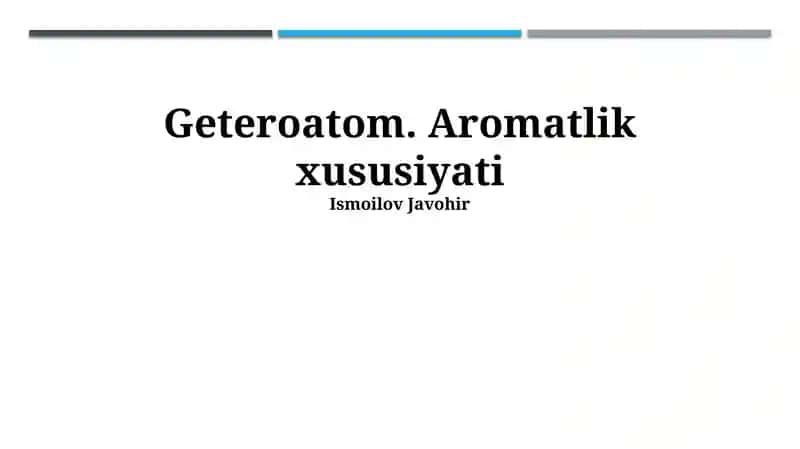 Imidazol va uning xossalari