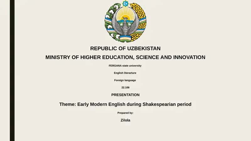 English literarture