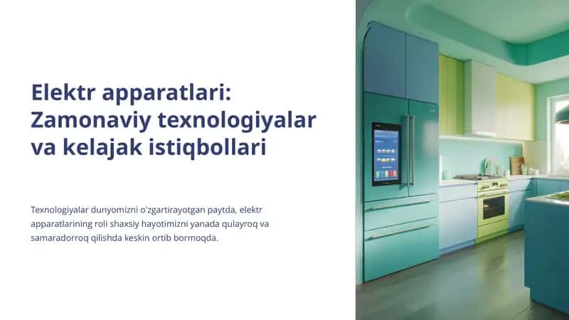 Zamonaviy texnologiyalar va kelajak istiqbollari 1