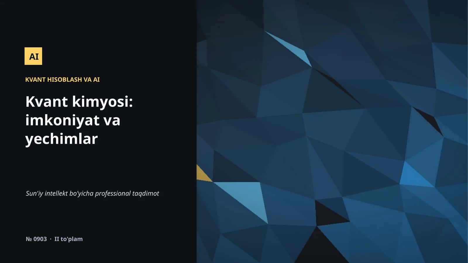 KVANT HISOBLASH VA AI 1