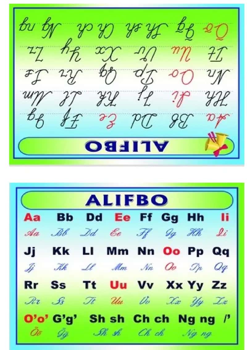 Dastlabki Alifbo va Matematika ko'rgazmalari 1