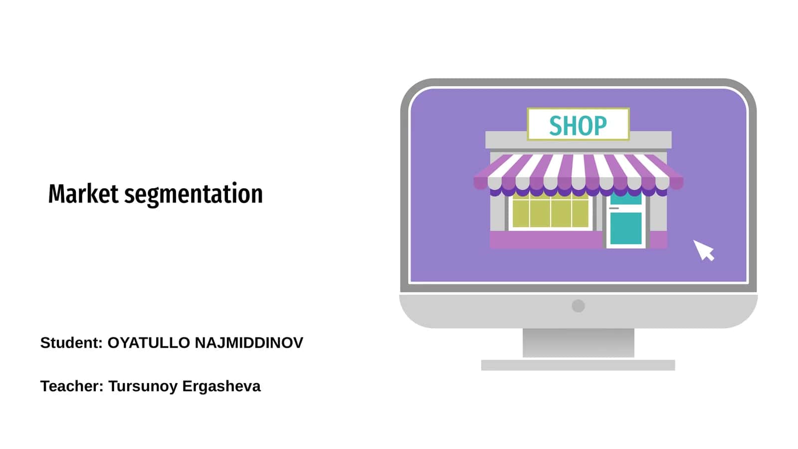 Market segmentation 1