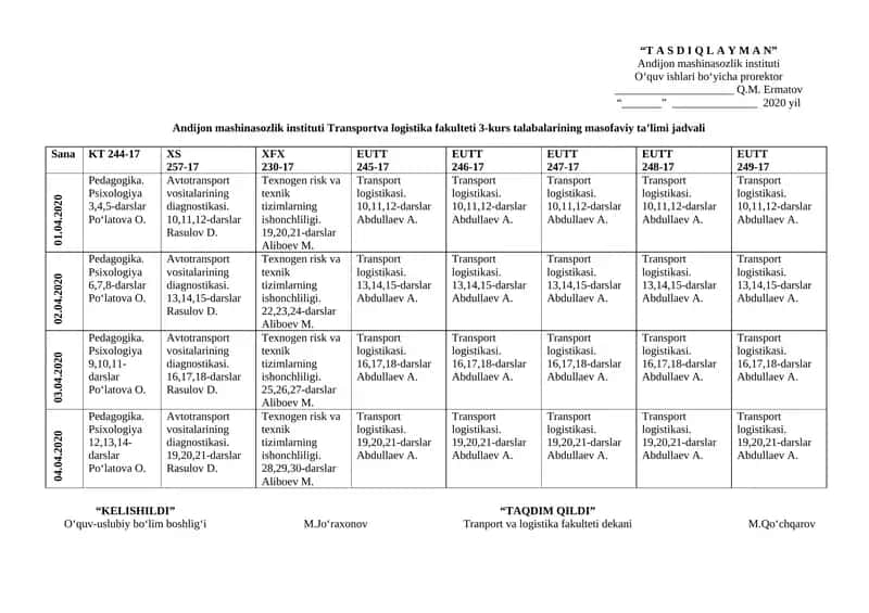 Transport logistikasi 1