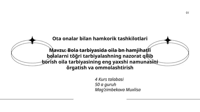 Ota onalar bilan hamkorik tashkilotlari 1