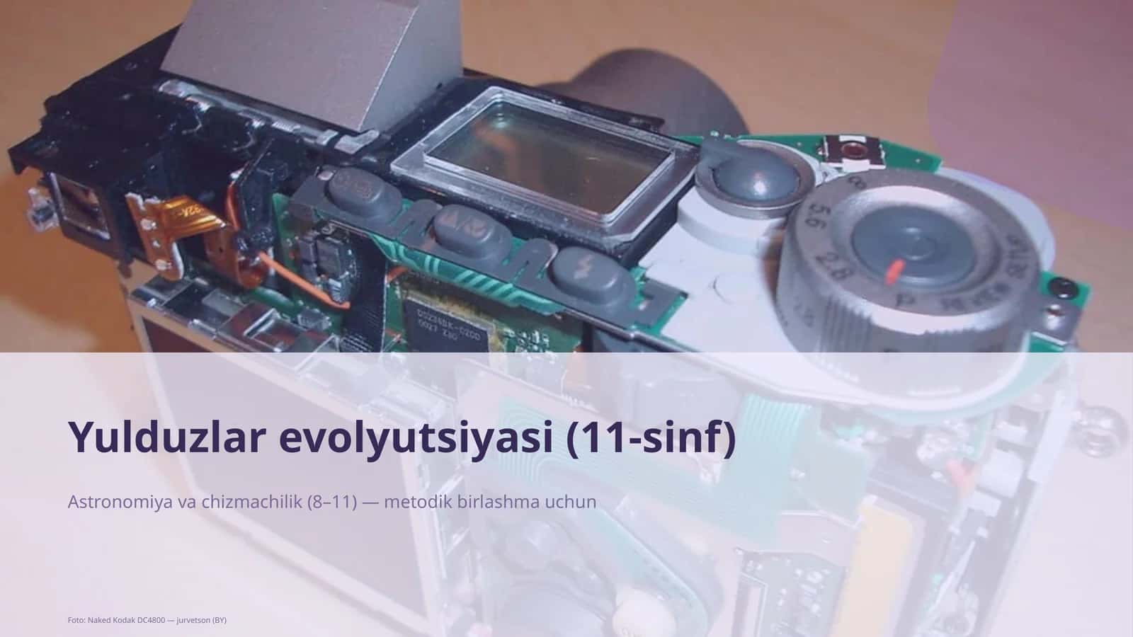 Yulduzlar evolyutsiyasi (11-sinf) 1