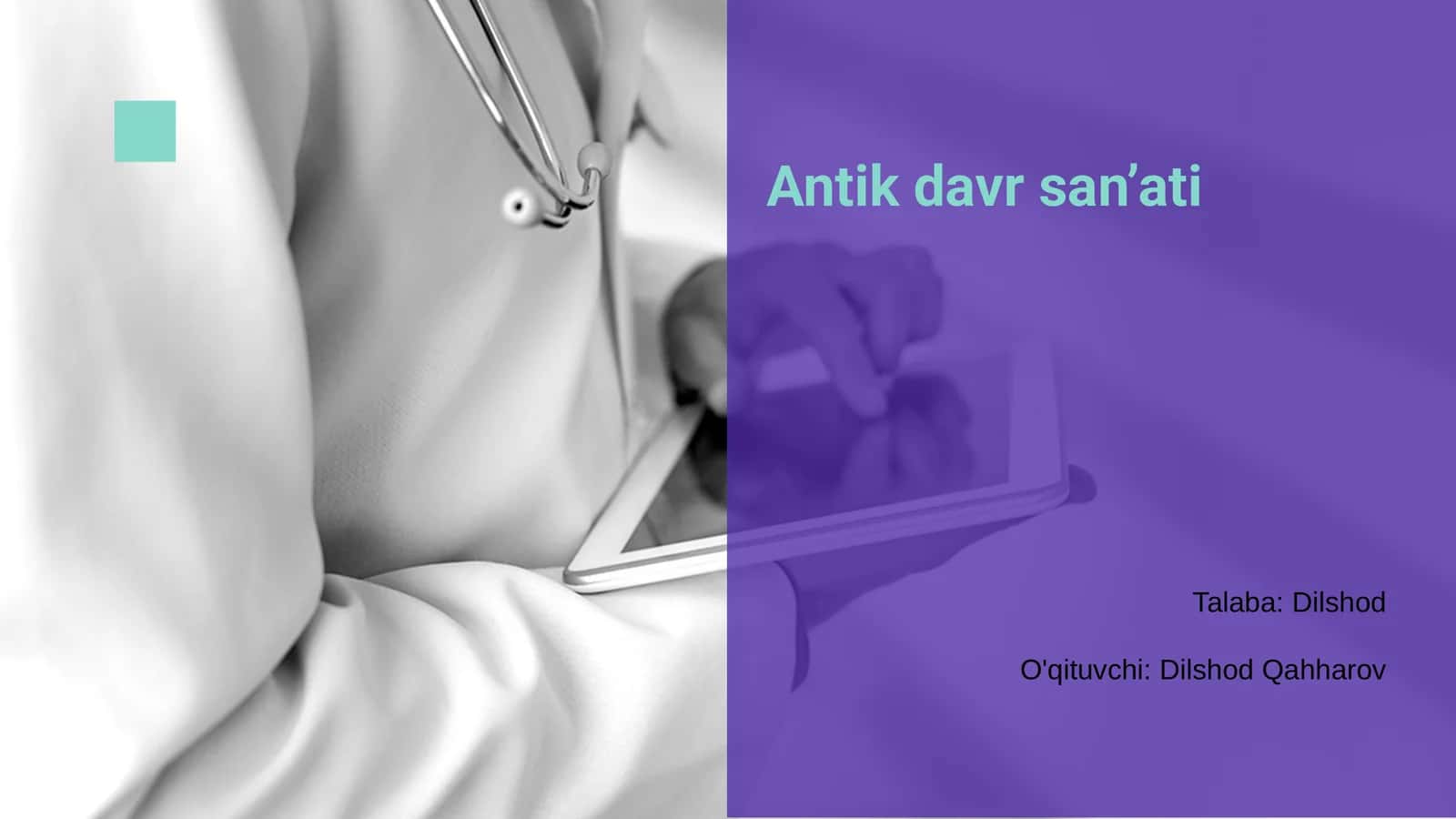 Antik davr san’ati 1