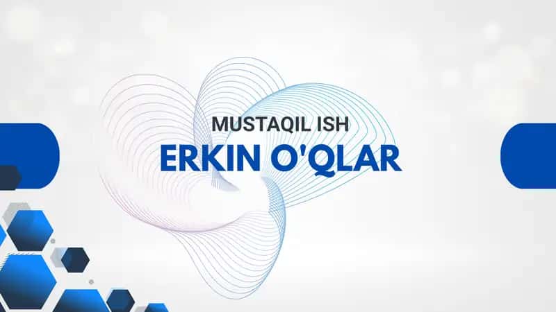 ERKIN O'QLAR 1