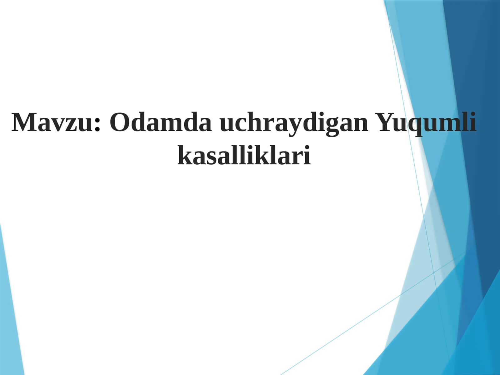 OdamdauchraydiganYuqumlikasalliklari 1