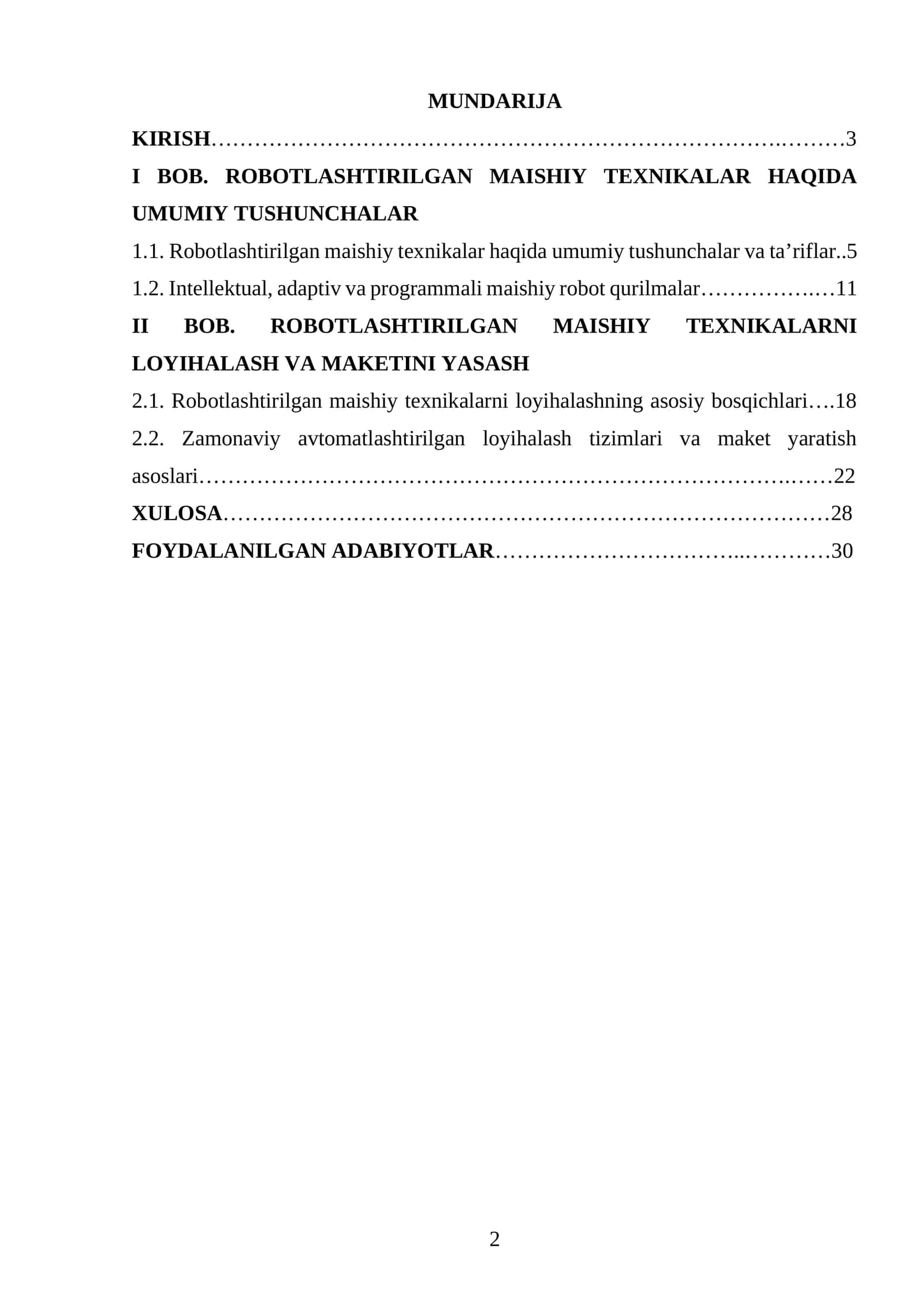 ROBOTLASHTIRILGAN MAISHIY TEXNIKALAR 1